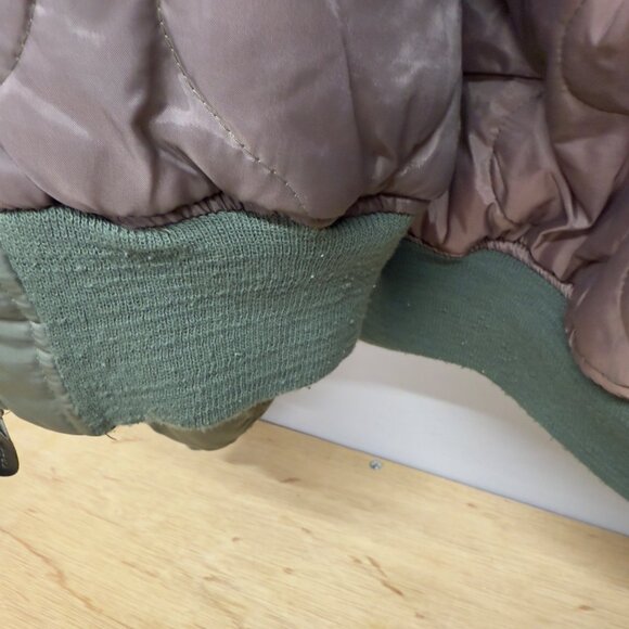 Vtg Military 90's US Navy Flight Jacket CWU-45 Fighter VFA-131Wildcats Hornet - Picture 7 of 10